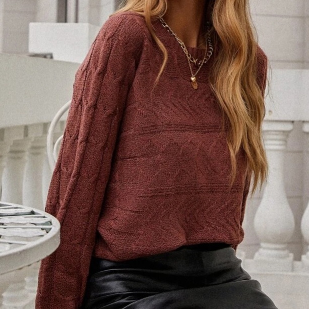 Redwood Batwing Sleeve Sweater in M - Picture 3 of 4